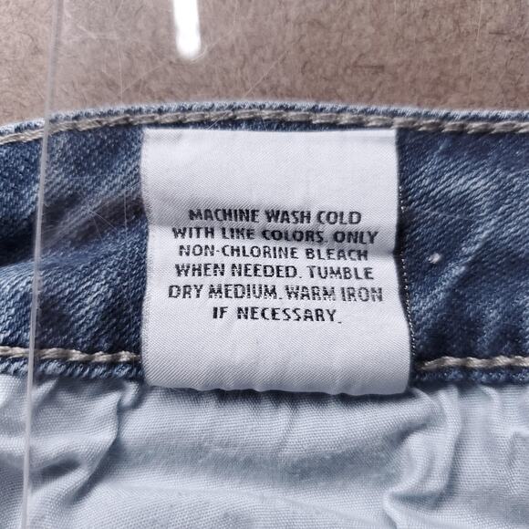 Hudson Jeans Womens 10 Medium Wash Blue Straight Leg Stretch Trendy - Picture 12 of 13